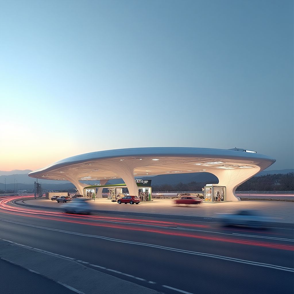 Estación YPF Autopista del Sol